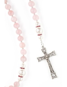 Sweet Rose Quartz Rosary Sweet Rose Quartz Rosary