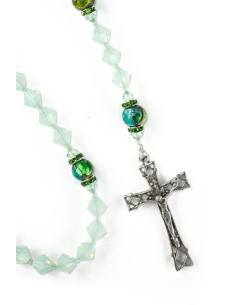 Chrysolite Opal Crystals Rosary Chrysolite Opal Crystals Rosary