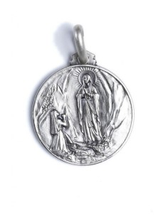 Our Lady of Lourdes medal Our Lady of Lourdes medal