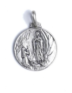 Our Lady of Lourdes medal