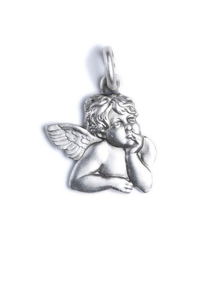 Sterling Silver Guardian Angel Pendant Sterling Silver Guardian Angel Pendant