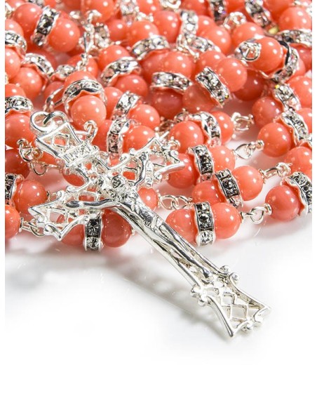 Precious Swarovski Crystal Rosary Cube Beads