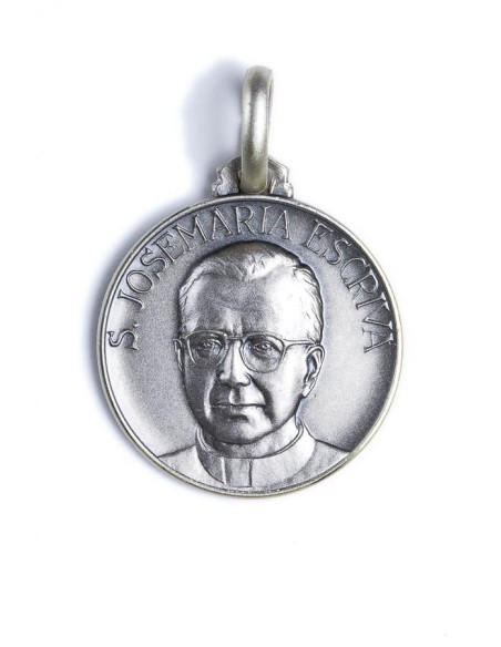 Sterling Silver St. Josemaría Escrivá Medal Sterling Silver St. Josemaría Escrivá Medal