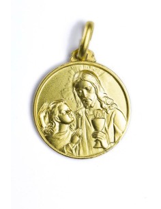 The Holy Communion gold plated medal The Holy Communion gold plated medal