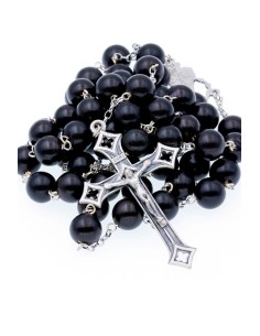 Ebony beads black Rosary Ebony beads black Rosary