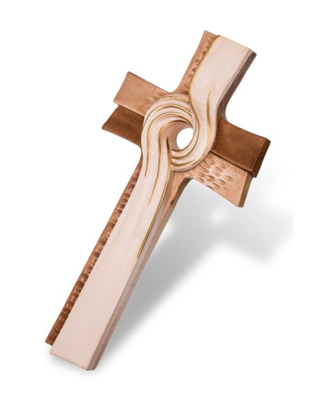 Infinite Cross - Hand carved wood  | Vatican Gift