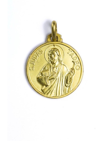 St. Jude gold plated medal St. Jude gold plated medal