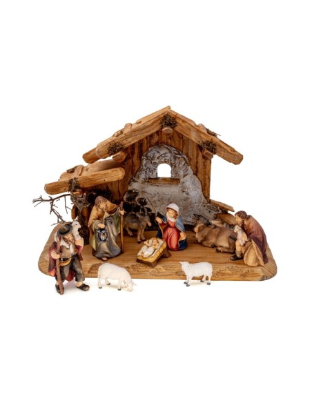 Bethlehem Nativity scene - Wood Handcarved  | Vatican Gift Bethlehem Nativity scene - Wood Handcarved  | Vatican Gift
