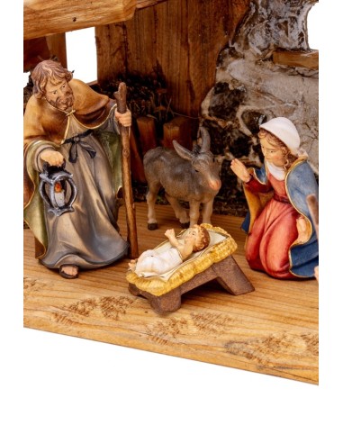 Bethlehem Nativity scene - Wood Handcarved  | Vatican Gift