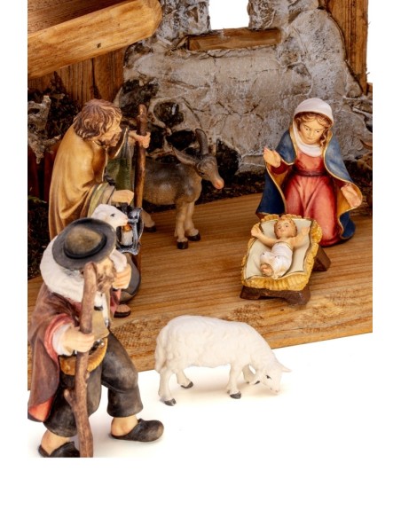 Bethlehem Nativity scene - Wood Handcarved  | Vatican Gift Bethlehem Nativity scene - Wood Handcarved  | Vatican Gift