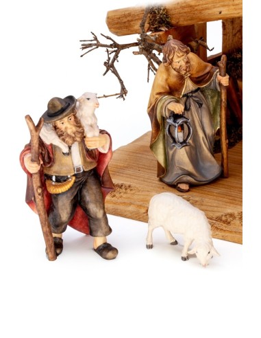 Bethlehem Nativity scene - Wood Handcarved  | Vatican Gift