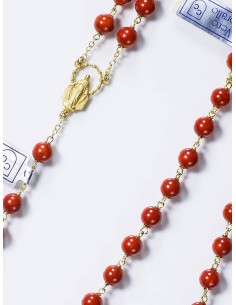 Coral Strass Rosary Coral Strass Rosary