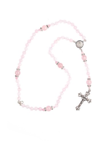 Sweetest Rose Rosary Necklace  | Vatican Gift