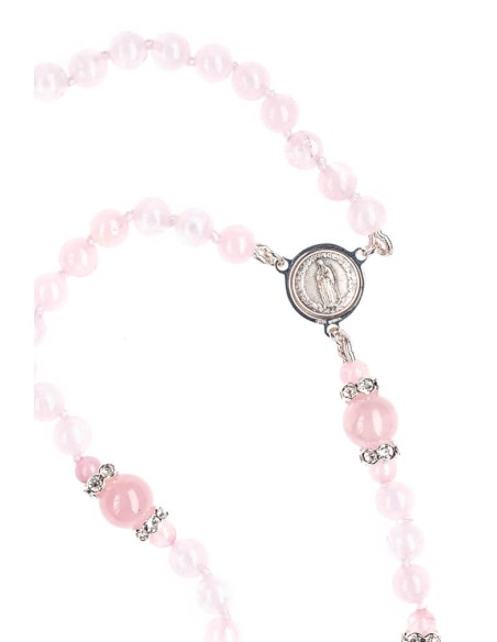 Sweetest Rose Rosary Necklace  | Vatican Gift Sweetest Rose Rosary Necklace  | Vatican Gift