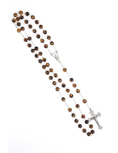 Tiger Eye Precious Rosary  | Vatican Gift 2