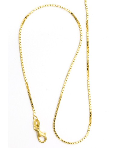 Gold Plated Sterling Silver chain 03