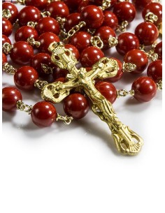 Coral Strass Rosary Coral Strass Rosary