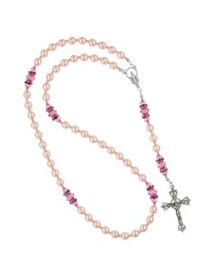 Baby Pink Rosary 2