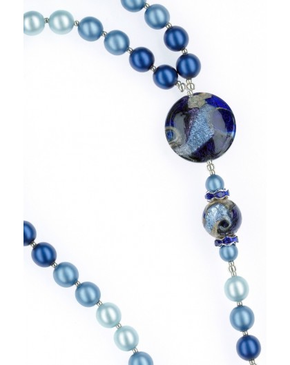 Imperial Shades of Blue Rosary