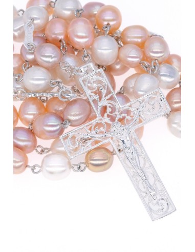 Jasmine Pearls Filigree Rosary