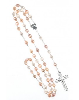 Jasmine Pearls Filigree Rosary