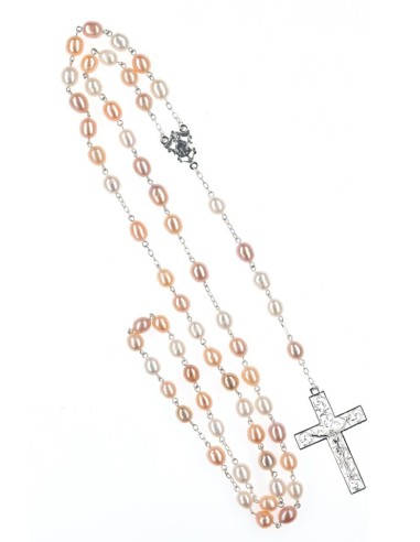 Jasmine Pearls Filigree Rosary