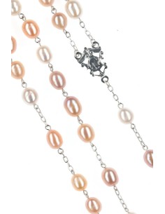 Jasmine Pearls Filigree Rosary