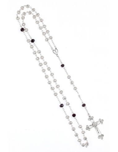 Air Filigree and Violet Crystal Rosary