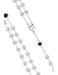 Air Filigree and Violet Crystal Rosary Air Filigree and Violet Crystal Rosary