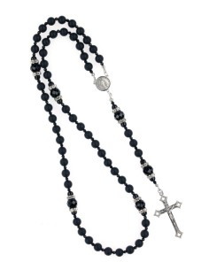 Black Tie Rosary Black Tie Rosary