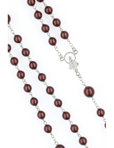 Bright and Beautiful Brown Rosary