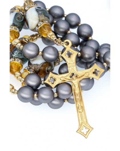 Vatican Gray Rosary