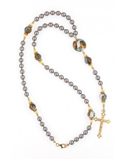 Vatican Gray Rosary
