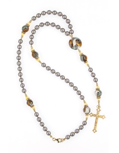 Vatican Gray Rosary