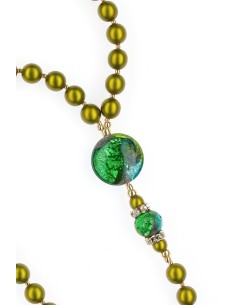 Olive Bright Green Rosary