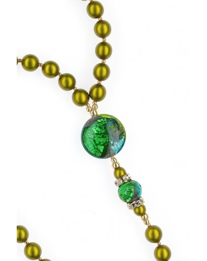Olive Bright Green Rosary