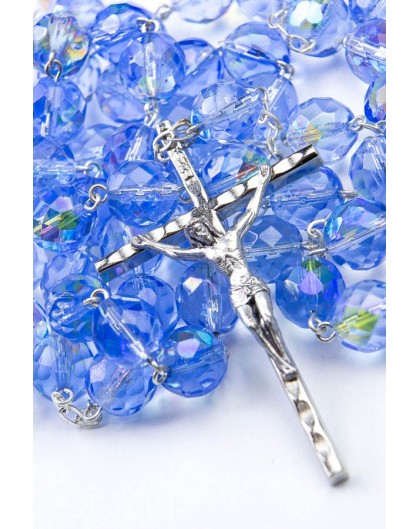Sky crystal big Rosary
