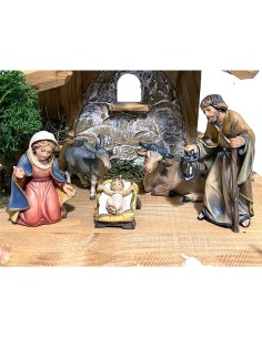 Bethlehem Nativity scene - Wood Handcarved