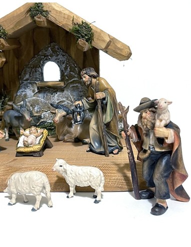 Bethlehem Nativity scene - Wood Handcarved