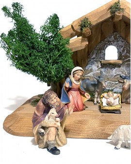 Bethlehem Nativity scene - Wood Handcarved