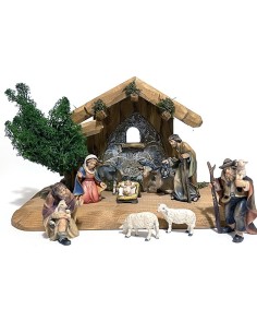 Bethlehem Nativity scene - Wood Handcarved