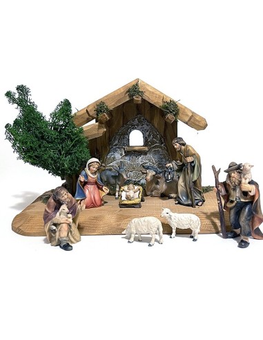 Bethlehem Nativity scene - Wood Handcarved