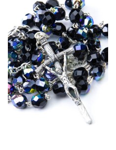 Four Basilicas Black Rosary