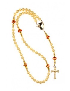 Fire Gold Rosary  | Vatican Gift 2