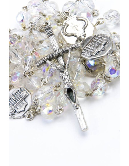 Four Basilica clear Rosary Four Basilica clear Rosary
