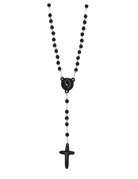 The Shape - wooden Rosary - Black  | Vatican Gift