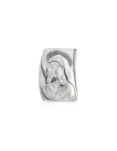 Virgin Mary with Jesus Silver Icon  | Vatican Gift 2