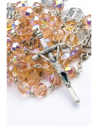 Four Basilicas Peach Rosary Four Basilicas Peach Rosary