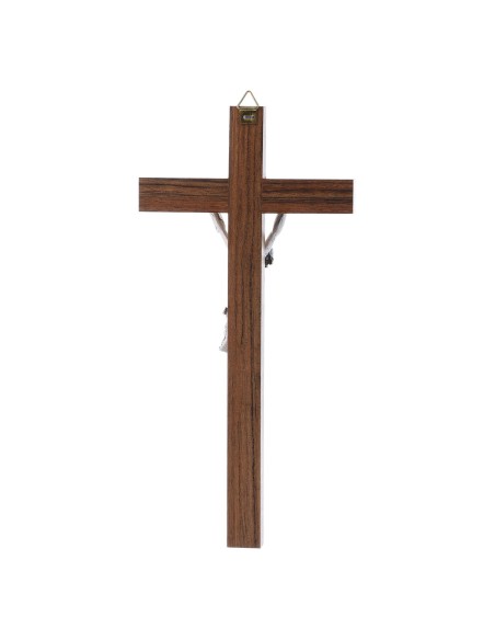 Walnut Wood Crucifix  | Vatican Gift
