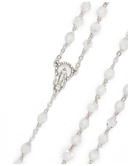 White Murrina Rosary  | Vatican Gift White Murrina Rosary  | Vatican Gift
